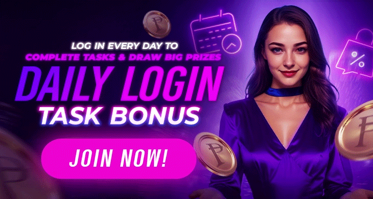 DAILY LOGIN TASKS BONUS